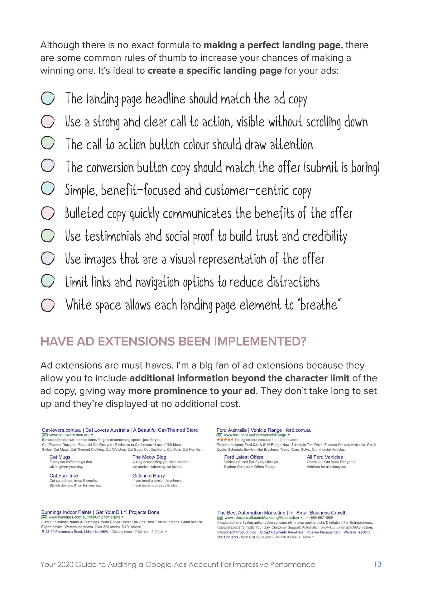 Google Ads Audit