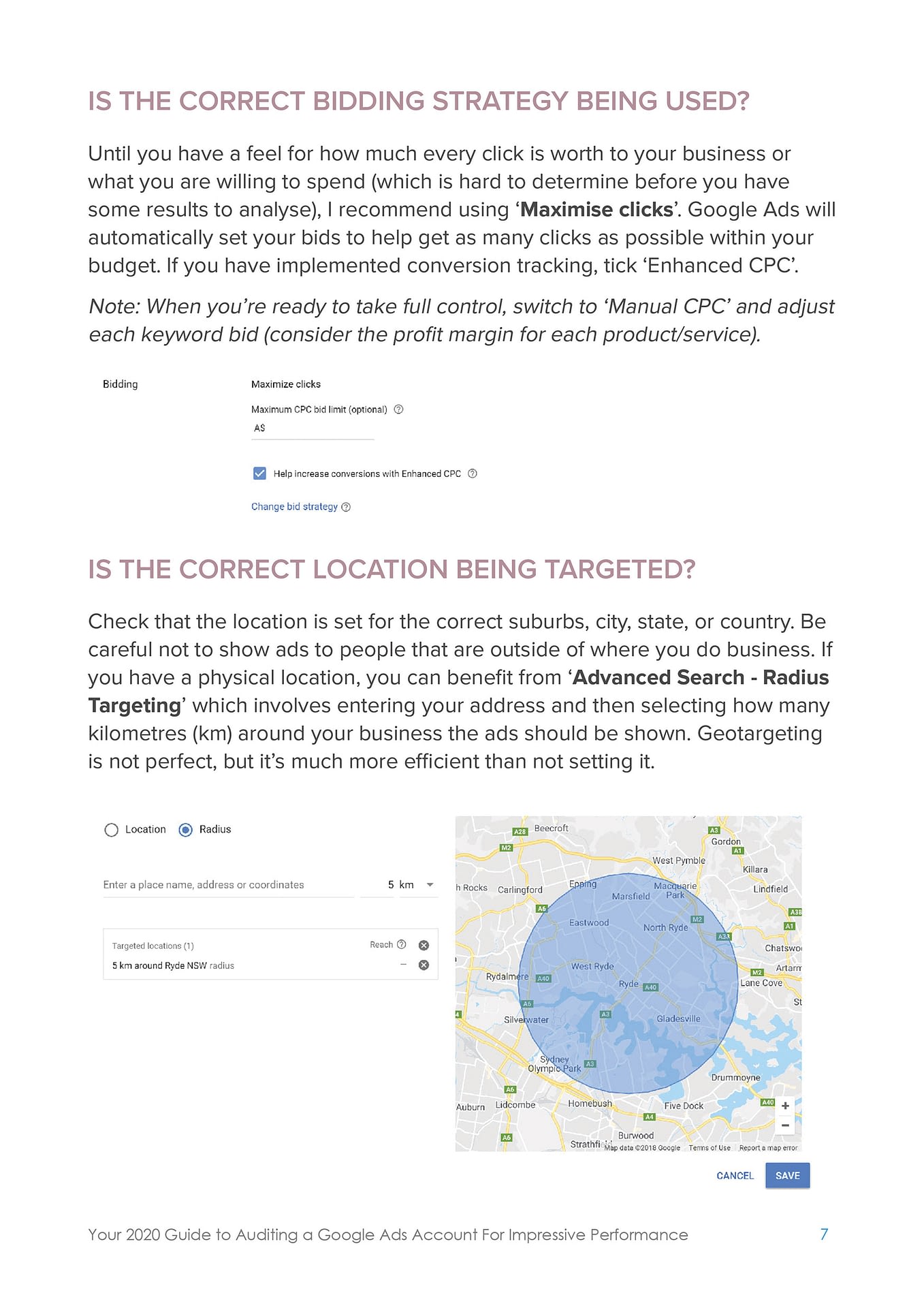 Google Ads Audit